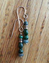 Mountain Stream Earrings from Shimmerlings