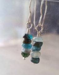 Ariel Teal Apatite Earrings | Shimmerlings®