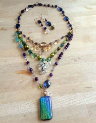 Faery Queen Necklace and Earring Set From Shimmerlings®