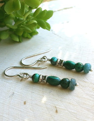 Mountain Stream Earrings from Shimmerlings