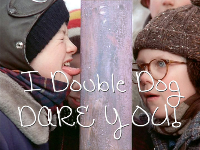 I Dare You - Shimmerlings Creative Courage Challenge Jan 1, 2015