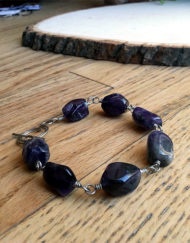 Rock Royal Amethyst Bracelet | Shimmerlings®