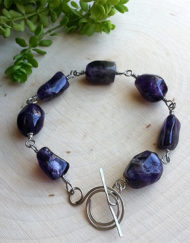 Rock Royal Amethyst Bracelet | Shimmerlings®