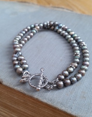 Out of the Mist Pearl Bracelet |Shimmerlings®