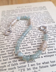 Wrap Party Aquamarine Bracelet |Shimmerlings®