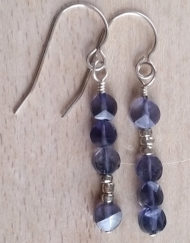 River Run Iolite Earrings | Shimmerlings®