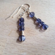 River Run Iolite Earrings | Shimmerlings®