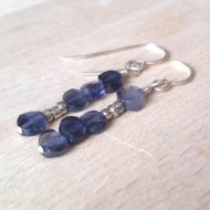 River Run Iolite Earrings | Shimmerlings®