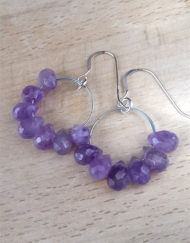 Purple Rain Amethyst Teardrop Earrings | Shimmerlings®