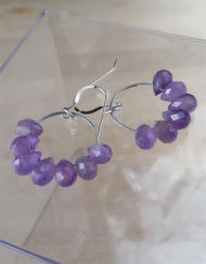 Purple Rain Amethyst Teardrop Earrings | Shimmerlings®