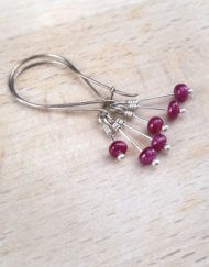 Red Rose Ruby Earrings | Shimmerlings®