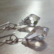 Crystal Clear Swarovski Earrings | Shimmerlings®