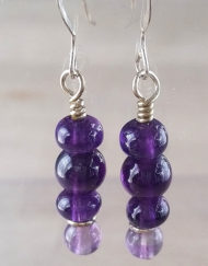 Plum Goodness Amethyst Earrings | Shimmerlings®