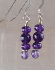 Plum Goodness Amethyst Earrings | Shimmerlings®