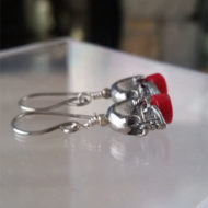 Skull Candy Coral Earrings | Shimmerlings®