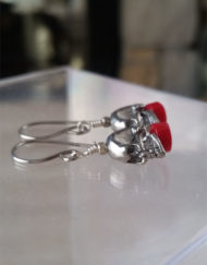 Skull Candy Coral Earrings | Shimmerlings®