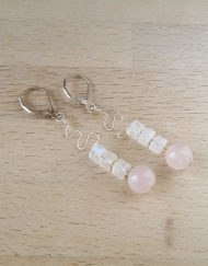 Cotton Candy Moonstone Earrings | Shimmerlings®
