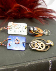 Clock Watch Upcycled Earrings | Shimmerlings®