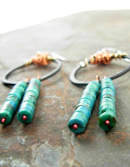 Double Stack Turquoise Earrings | Shimmerlings®